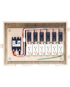 กล่องชั่วคราวสำหรับไฟกลางแจ้ง C15-6C5