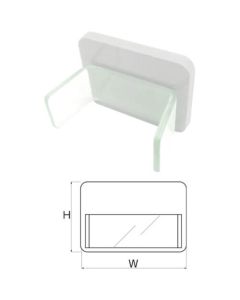 ฝาครอบป้องกันสายไฟเรซิ่น N ฝาปิดปลายท่อ W = 40 สีขาว
