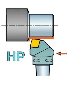 หัวตัด HP สำหรับ Coromant Capto T-Max P