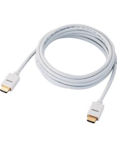 HDMI A(m)- HDMI A(m)cable/3.0m/for Apple/Ethernet compatible/White 1เส้น