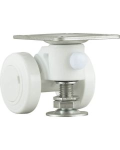 Plate Type Double Wheel Casters Caspad (nylon wheel)