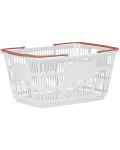 Basket Cb-33E White-Cherrypink  อันละ 1 อัน