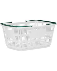 Basket Cb-33E White-Darkgreen  อันละ 1 อัน