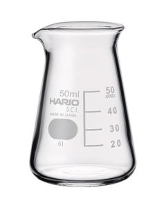 บีกเกอร์ทรงกรวยมีสเกล 50ml