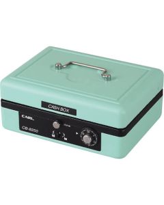 ตู้เซฟพกพา CB-8250-U สีเขียวอ่อน ขนาด A6