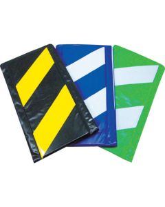 เบาะรองนั่งเข้ามุม 275mm x 2M สีน้ำเงินขาว