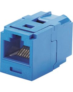 อะแดปเตอร์ Category 5E JJ (แจ็ครีเลย์ RJ45) สีน้ำเงิน