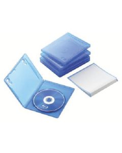 กล่องใส่แผ่น Blu-ray 1 แผ่น / 5 ชุด (สีฟ้าใส)