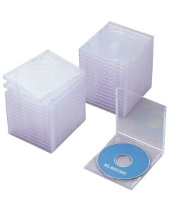 Jewel Case for CD.DVD.BD/Plastic material/for 1piece/Pack of 30/Clear ชุดละ 30แผ่น