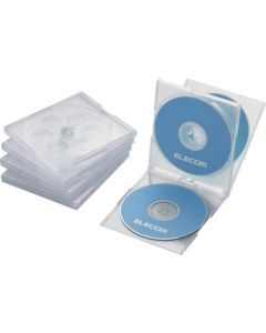 Jewel Case for CD.DVD.BD/Plastic material/for 1piece/Pack of 30/Clear ชุดละ 5แผ่น