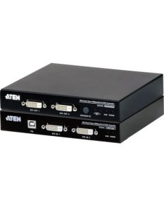 ตัวขยาย KVM USB/DVI/จอแสดงผลคู่ HDBaseT 2.0 (1080p@100m)