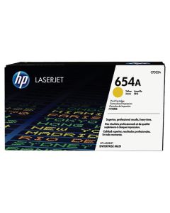 HP 654A Yellow LaserJet Toner Cartridge