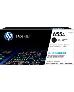 HP 655A Black LaserJet Toner Cartridge