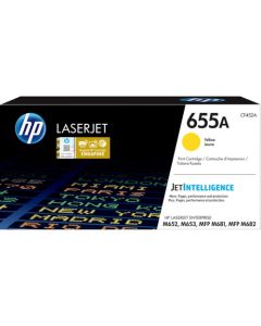 HP 655A Yellow LaserJet Toner Cartridge
