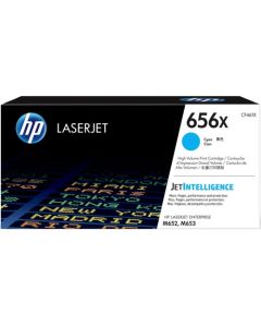 HP 656X Cyan LaserJet Toner Cartridge