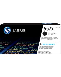 HP 657X Black LaserJet Toner Cartridge