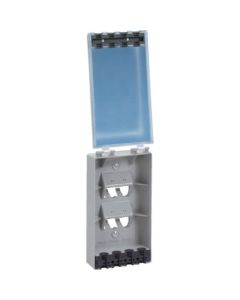 Mini-Com Water Resistant Faceplates-International Gray 1อัน