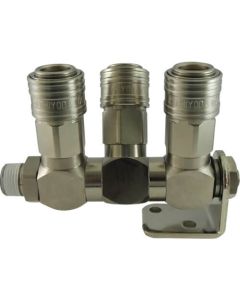 Universal 3 port Coupling