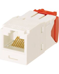 Mini-Com TX5e Corrosive Resistant UTP Jack Module-Off White 10อัน