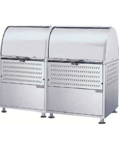 ที่เก็บถังขยะสแตนเลส clean stocker 1500 ชนิดการเชื่อมต่อ
