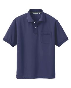 เสื้อโปโลแขนสั้นผู้ชาย สีกรมท่า LL