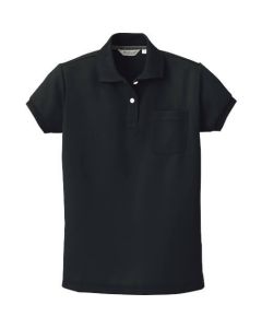 เสื้อโปโลผู้หญิงแขนสั้นสีดำ 11