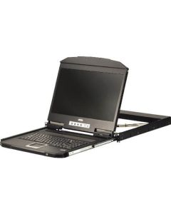 Ultra Short Depth Single Rail WideScreen LCD Console (USB.VGA) 1อัน
