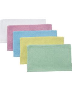 ผ้าเช็ดทำความสะอาด (12 ชิ้น) สีฟ้า