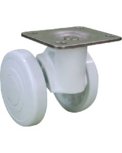Plate Type Double Wheel Casters Caspad (nylon wheel)