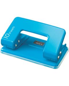 เครื่องเจาะ 2 รู CPN-10-B สีน้ำเงิน จำนวนรูเจาะ 10 แผ่น