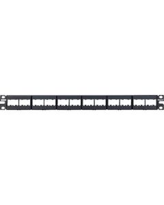 Patch Panel, 24 Port, Modular