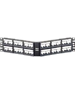Patch Panel, 24 Port, Angled