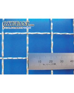 SUS304 ตะแกรงทอจีบ 1.9 พาย x 20 มม. ตากว้าง 1,000