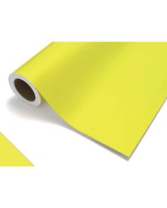 แผ่นตัด 931K สีเหลืองเรืองแสง 450mm x 2M ม้วน