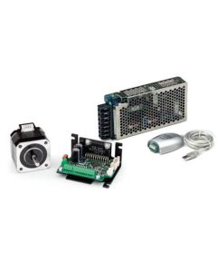 Micro stepping driver with programable controller & Stepping motor package 1อัน