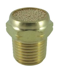 หม้อพักเสียงทองเหลือง CSB-F (Brezavent) R1/8