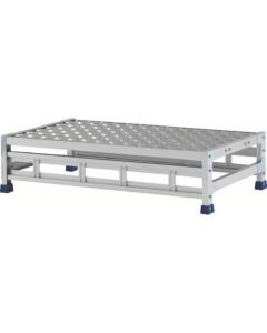 โต๊ะทำงาน (ท็อปเพลทชนิดเพลทลาย) 1 ระดับท็อปเพลท ขนาด 1000 x 600มม. สูง 0.25ม.