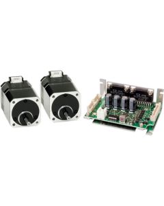 Biaxial Synchronous Microstepping Driver & Stepping Motor Package