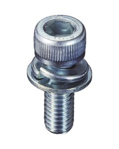 Bolt with Washer-Incorporating Hexagonal Socket 50 Pieces Per Package