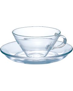 heat resistance cupand saucer