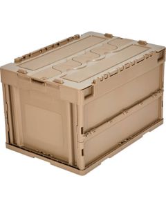 กล่องพลาสติกพับได้ มีฝา 50L Coyote