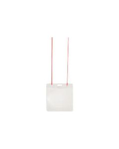 รวมป้ายชื่องาน 50 ป้าย CT-E1 สีแดง (84707)