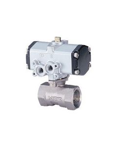 Double-Action Cylinder Ball Valve