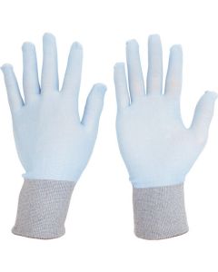 ถุงมือกันบาด กันบาด 182 สีน้ำเงิน ชนิดบางที่สุด LL