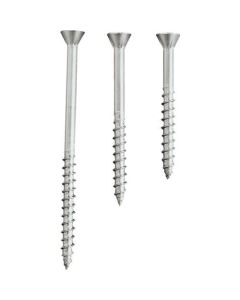 Flat Countersunk Head with Mysterious Square Recess Stainless Steel Screw for Wood Deck Board ถุงละ 50เส้น