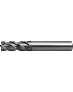 UTCOAT 4 Flutes Highly Efficient Square End Mills with Variable Pitch and Helix