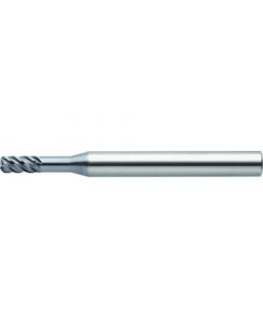 UTCOAT 5 Flute Highly Efficient Long Neck Radius End Mills