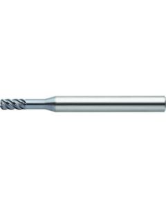 UTCOAT 5 Flute Highly Efficient Long Neck Radius End Mills