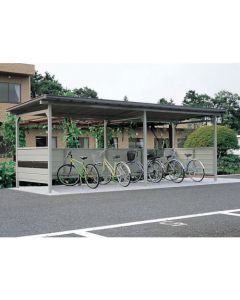 ที่เก็บจักรยานรอบล็อบบี้พื้นหิมะประเภทการเชื่อมต่อด้านหน้า 2450