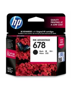 HP 678 Black Ink Cartridge